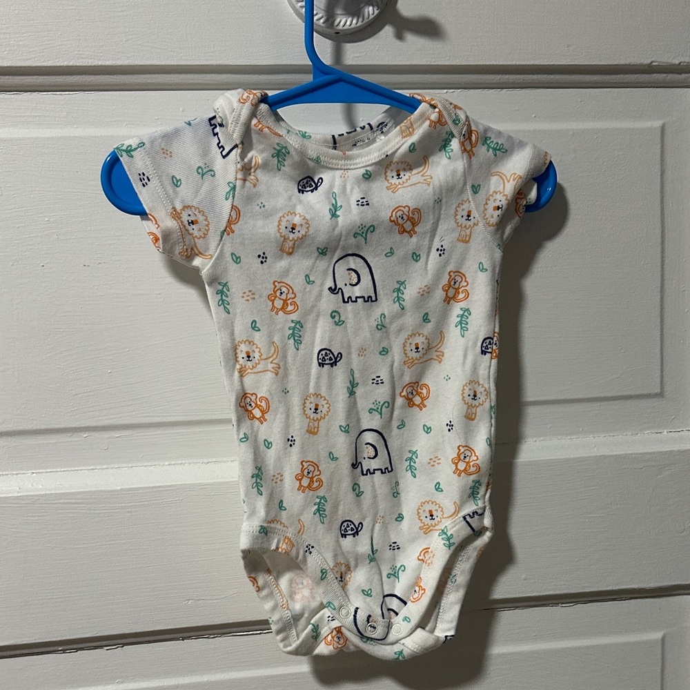 Cute Safari Print and Striped Bodysuits